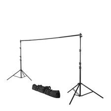 Hama Foto-Hintergrundsystem für Studio und unterwegs 158-295 cm ausziehbar 21202