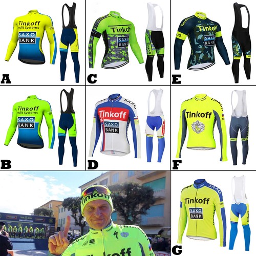 Tinkoff herren radtrikot - radtrikot, set
