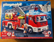 Playmobil 4820 Feuerwehrleiterwagen in OVP, vollständig im guten Zustand
