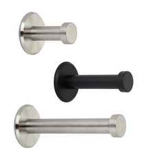 5-10x Garderobenhaken Kleiderhaken Wandhaken Edelstahl massiv Haken TALEA SOTECH