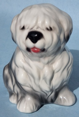 Porzellan hund bobtail welpe - hund,