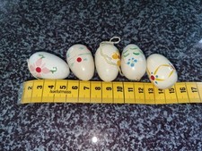 Ostern 5 Holz Anhänger DDR