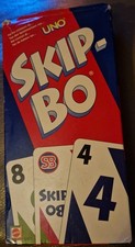 Skip-Bo 2003 Mattel rot-blaue Ausgabe komplett gebraucht, Karten sind neuwertig
