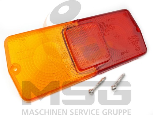 2907011 glas für rückleuchte - für,