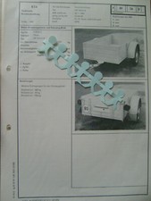 Anhänger Einachsanhänger HP 700.01 2 1980 DDR KFZ-Brief KTA Vorlage f. Zulassung