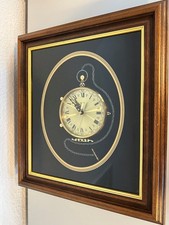 Uhr im Bilderrahmen - 39 x