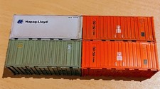 4 Roco-Container, 20ft, tw
