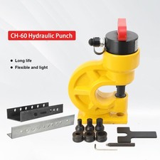 CH-60 31T Hydraulische Blechlocher Lochstanze für Blechen inkl 4 Stanzmatrizen