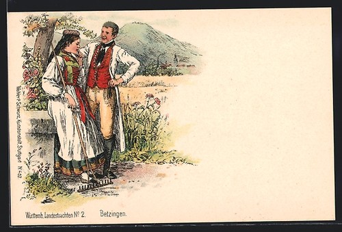 Künstler betzingen - künstler-ak,