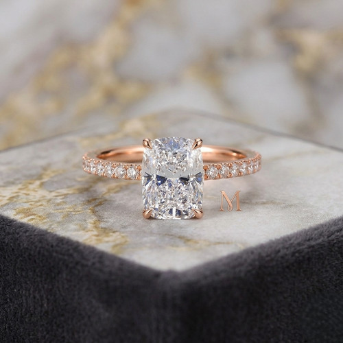 Rotgold diamant - k,