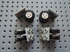 Lego 4 x Flugzeug Achse