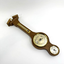 Wetterstation Holz | Barometer