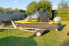 motorboot 15 ps mit trailer
