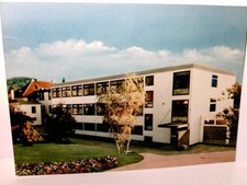 Bensheim - Auerbach. Klinik Auerbach. Alte Ansichtskarte / Postkarte farbig, gel