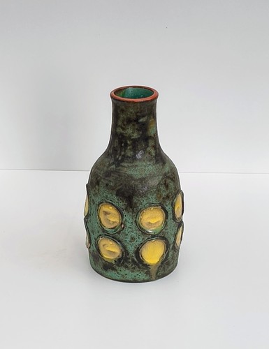 Vintage fat lava vase keramik - fat,