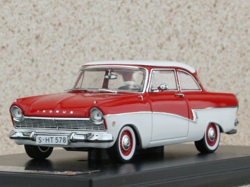Ford taunus 17m 1957 red - 17m,