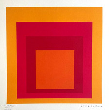 Josef Albers Originale COA
