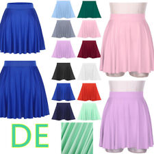 DE~Damen Minirock Einfarbige