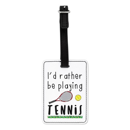 Eher sein playing tennis - sein,