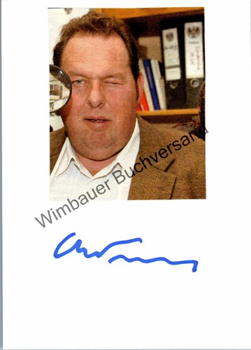Original autogramm ottfried - original,