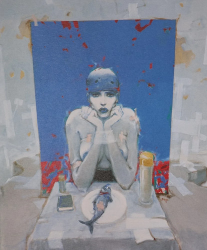 Enki bilal bleu sang libris - enki,