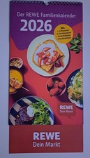 REWE Familienkalender 2026 Unbenutzt!