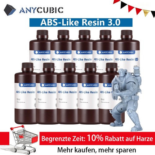 10kg anycubic abs like resin - anycubic, abs-like