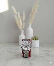 Luxus Herren Armbanduhr - Edelstahl, Quarz, Wasserdicht, mit Datumsanzeige