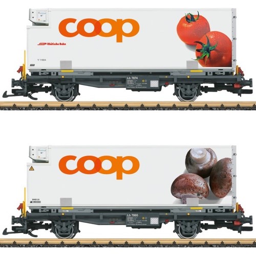 Lgb 45888 containerwagen set - lgb,