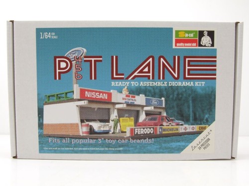 Diorama pitlane ford - diorama,
