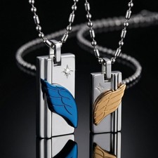 2x EDELSTAHL PARTNER KETTEN