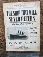 WHITE STAR LINE RMS TITANIC