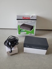 Hama Stereo-Phono-Vorverstärker PA-506 Plattenspieler mit Karton 