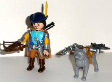 ♛ playmobil - NOVELMORE - 70229 - Ritter / Armbrustschütze mit Wolf  ♛
