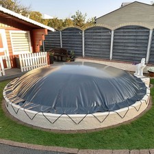 Aufblasbare Poolabdeckung