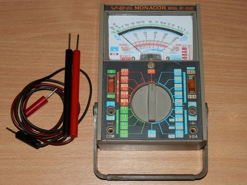 Monacor 2500 analoges - monacor, mt-2500