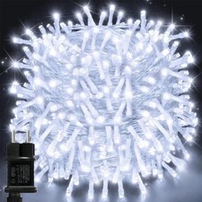 LED Lichterkette 10-100M Weihnachtsbeleuchtung für Innen Außen Warmweiß Kaltweiß