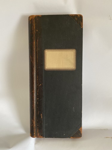 Vintage konto buch - konto, papier