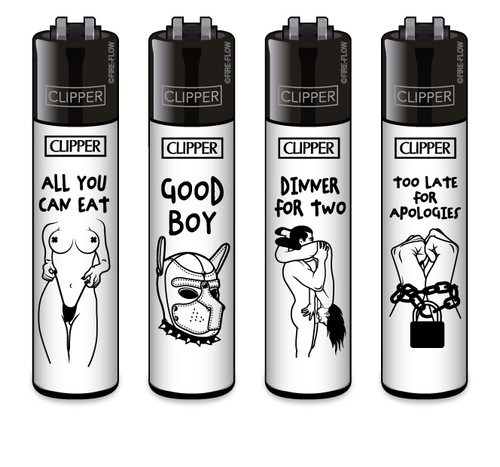 Clipper feuerzeuge 4er set - clipper®,