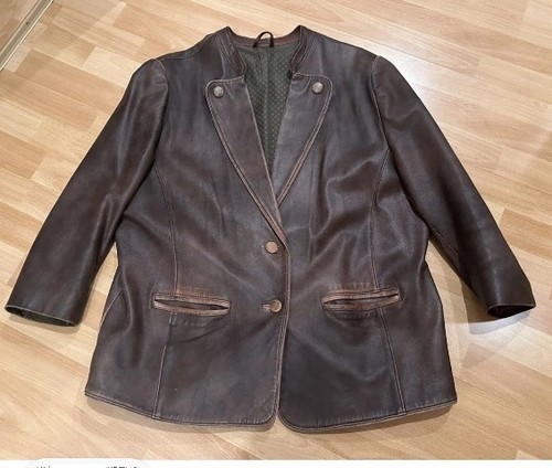 Vintage lederjacke janker - vintage,