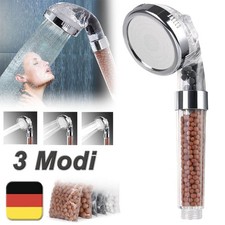 Hochdruck Turbo Duschkopf Handbrause Wassersparende Duschbrause Badezimmer 3Modi