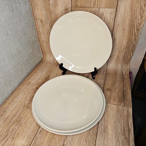 Vintage ikea beige teller - 3x,