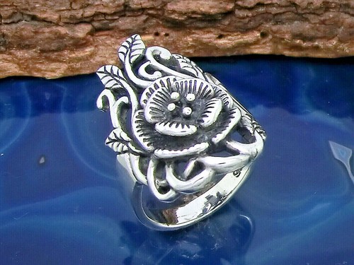 Rosenring rose 925 - 925, sterling