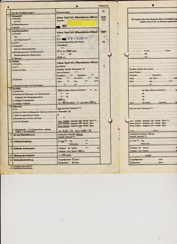 Opel kapitän 1957 - kapitän,