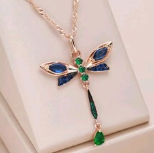 Schöne Halskette Libelle