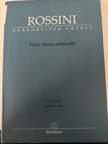 Rossini petite messe - „petite,