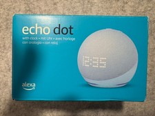 Amazon Echo Dot Gen 5 mit Uhr-