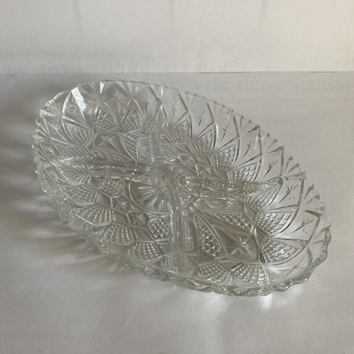 Ovale aus glas servierplatte - ovale,