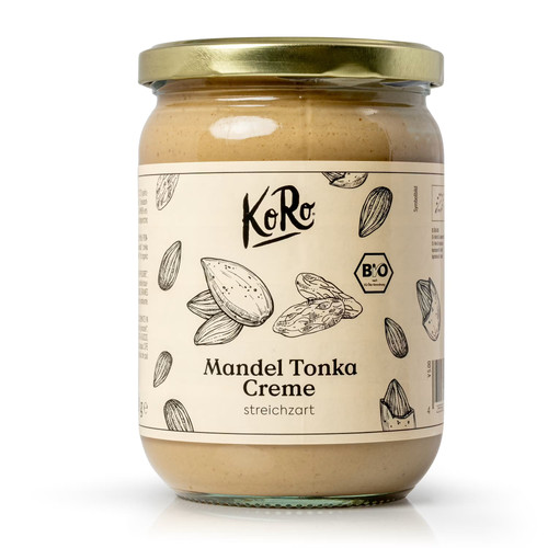 Koro bio mandel tonka - mandel, creme