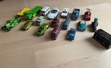 Konvolut alte Spielzeug Autos, Matchbox, Tecno, CorgiToys Spielautos retro